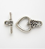 Heart Toggle Clasp